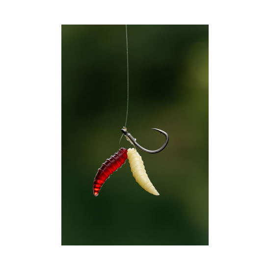 Korum - Viermi flotanti - Floating Grubs White